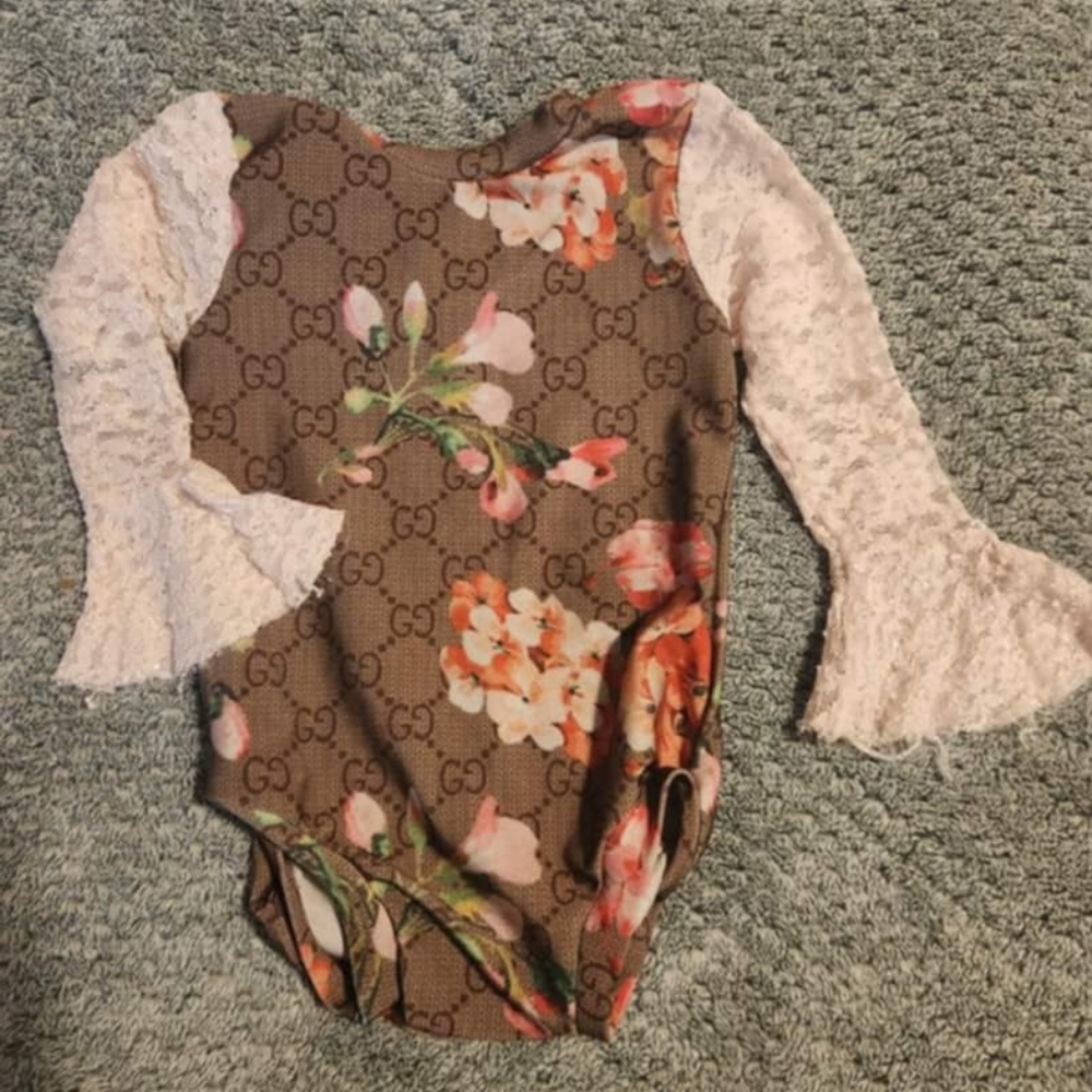 Flower inspired onsie